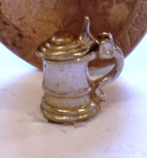 1:24th Scale Silver Lidded Tankard