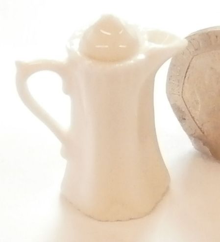 White China Coffee Pot