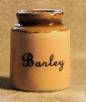 Stoneware Storage Jar - Barley