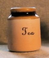 Stoneware Storage Jar - Tea