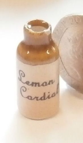 Georgian  Lemon Cordial Bottle