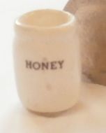 Tall Honey Jar