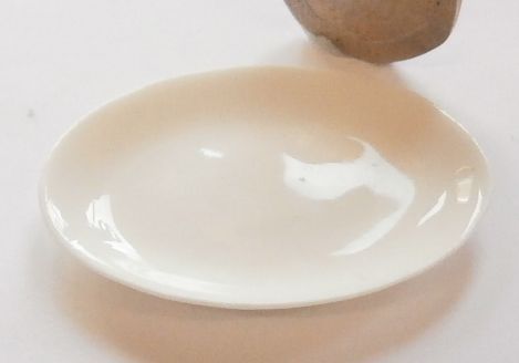 Plain White China Platter