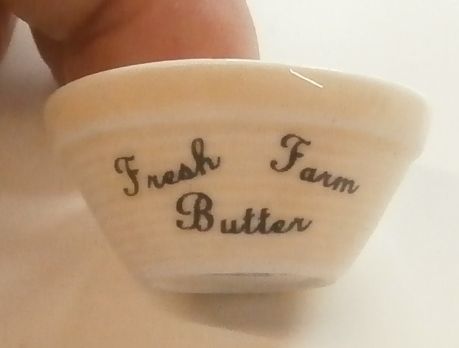 Bowl of Fresh Farm Butter