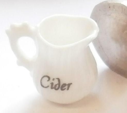 White China Cider Jug