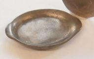 Oval Pewter Roasting Dish