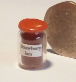 Jar Strawberry Jam