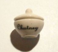 Lidded Chutney Bowl 