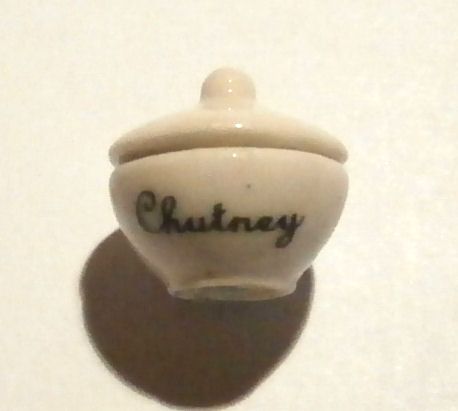 Lidded Chutney Bowl 